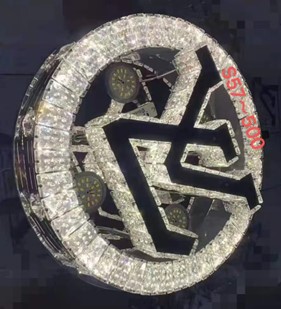 Потолочная люстра хрустальная S54
